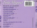 Luis Miguel - Directo Al Corazon - EMI - CD - Spain - 724349600621 - 1982 - 0
